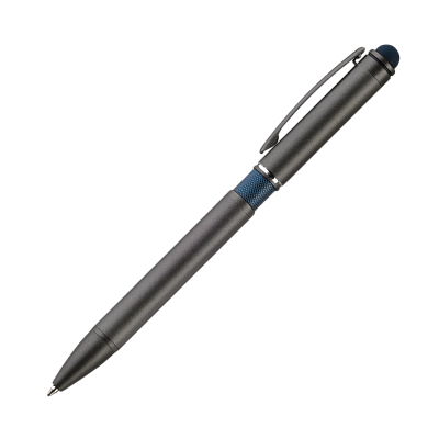 Шариковая ручка АйПи Хамелеон (IP Chameleon), синяя (Серый, синий)