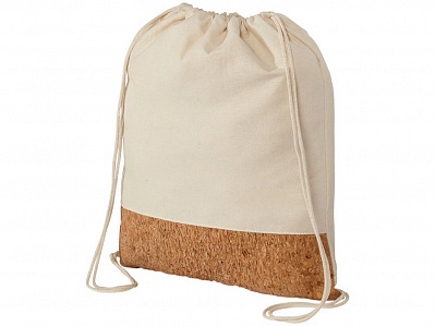 Рюкзак из хлопка и пробки (Натуральный/коричневый)