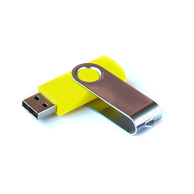 Пластик-металл 01 Твист, оранжевый, 4Гб