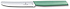 Нож столовый VICTORINOX Swiss Modern, волнистое лезвие 11 см с закруглённым кончиком, мятно-зелёный - Фото 1
