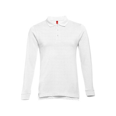 Рубашка-поло мужская BERN 210 с длинным рукавом