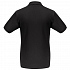 Рубашка поло Heavymill черная - Фото 2