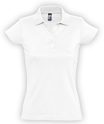 Рубашка поло женская Prescott Women 170, белая (Белый)