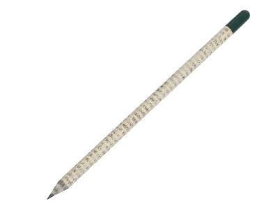 Растущий карандаш с семенами мяты (Бело-серый/зеленый)