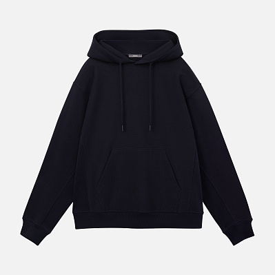 Худи релакс унисекс ADVENTURE, темно-синий, размер 3XL/4XL (Синий)