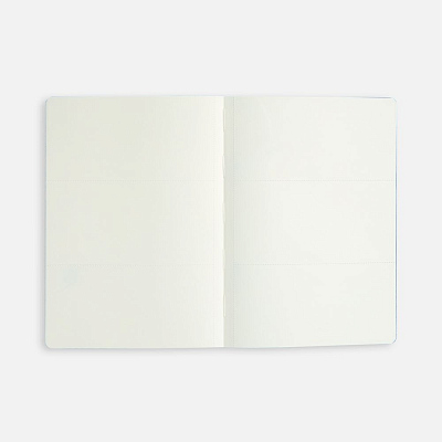 Ежедневник Doppio, недатированный, черный с красным