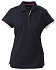 Рубашка поло женская Antreville, темно-синяя - Фото 1