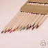 Набор цветных карандашей KINDERLINE middlel,12 цветов, дерево, картон - Фото 2