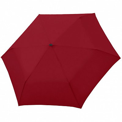 Зонт складной Carbonsteel Slim  (Красный)