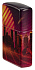 Зажигалка ZIPPO Cyber City с покрытием 540 Matte, латунь/сталь, оранжевая 38x13x57 мм - Фото 8