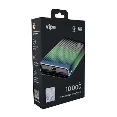 ПЗУ Vipe Onyx Fashion Edition, голографический зеленый