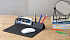 Настольная складная подставка "Cool Desk" с беспроводным (10W) зарядным устройством и ковриком для мыши, темно-серый - Фото 7