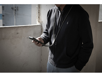 Шнурок для телефона на шею и через плечо Lany Eco