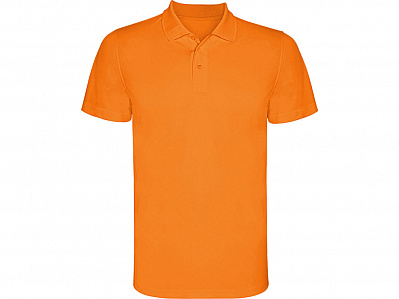 Рубашка поло Monzha мужская (Неоновый оранжевый)