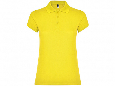 Рубашка поло Star женская (Желтый)