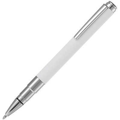 Ручка шариковая Kugel Chrome, белая (Белый)