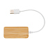 USB-хаб Bamboo с Type-C - Фото 2