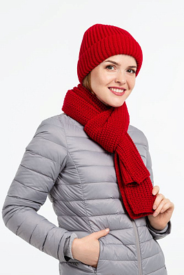 Шарф Nordkapp, глубокий красный