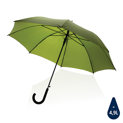 Автоматический зонт-трость Impact из RPET AWARE™, d103 см  (Зеленый;)