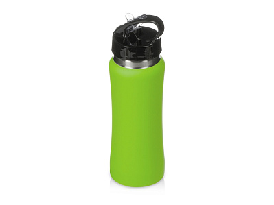 Бутылка для воды Bottle C1, soft touch, 600 мл (Зеленое яблоко)