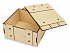 Деревянная подарочная коробка с крышкой Ларчик - Фото 2