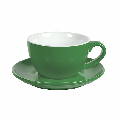 Чайная/кофейная пара CAPPUCCINO (Зеленый)