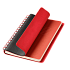 Ежедневник Виста (Vista) недатированный, черный/красный - Фото 1