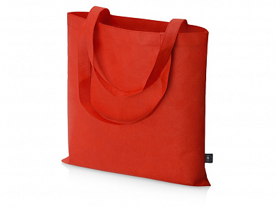 Сумка-шоппер Reviver из нетканого переработанного материала RPET (Красный)