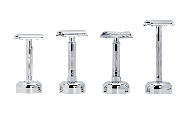 Подставка для Т-образного бритвенного станка MERKUR (для моделей 15, 22, 23, 24, 25, 33, 34, 37) глянцевое хромированное покрытие, в картонной коробке