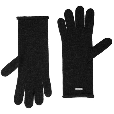 Перчатки Alpine, удлиненные, черные (Черный)