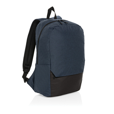 Рюкзак для ноутбука Kazu из rPET AWARE™, 15,6’’ (Синий;)
