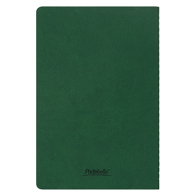 Блокнот Corsa slim, зеленый