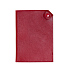 Чехол для паспорта PURE 140*100 мм., застежка на кнопке, натуральная кожа (гладкая), красный - Фото 1
