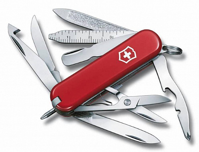 Нож-брелок MiniChamp 58  (Красный)