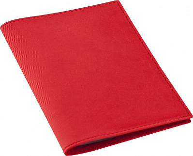 Обложка для автодокументов Twill, красная (Красный)
