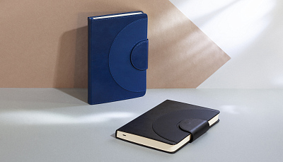 Ежедневник недатированный "Сицилия", формат А5, черный, черный