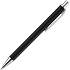 Ручка шариковая Lobby Soft Touch Chrome, черная - Фото 4