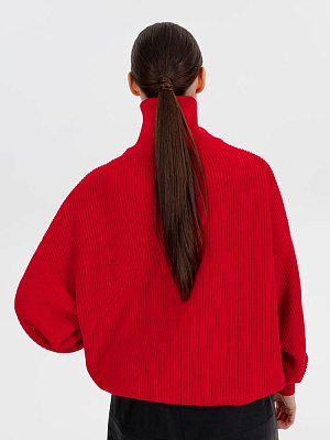 Джемпер Siluetti Birne, красный
