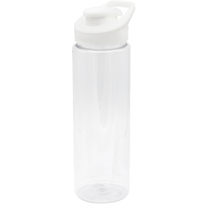 Пластиковая бутылка Ronny To Go с биркой, белая