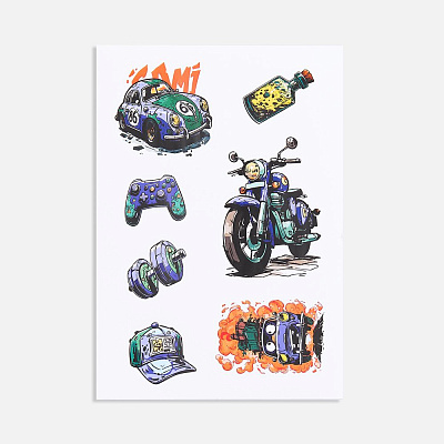 Стикерпак бумажный Thematic для мужчин