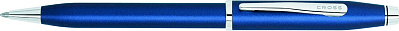 Шариковая ручка Cross Century II. Цвет - синий матовый. (Синий)