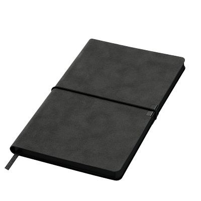 Ежедневник Ин Велюр (In Velour) недатированный, черный (Черный, серый, бежевый)