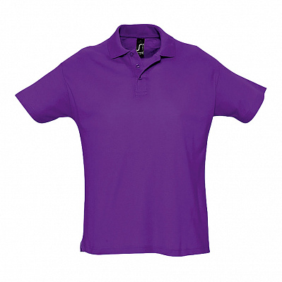 Рубашка поло мужская SUMMER II 170  (Фиолетовый)