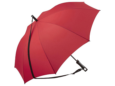 Зонт-трость Loop с плечевым ремнем (Красный)