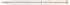 Ручка шариковая Pierre Cardin GAMME с кристаллом. Цвет - бежевый. Упаковка Е - Фото 1