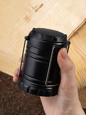 Кемпинговый фонарь Lindau, черный