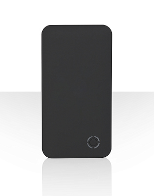 Беспроводное зарядное устройство "Fast SOFTTOUCH", 6000 mAh, черный