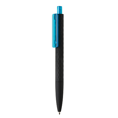 Черная ручка X3 Smooth Touch (Синий; черный)