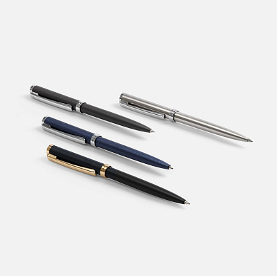 Ручка шариковая Delgado, матовая черная