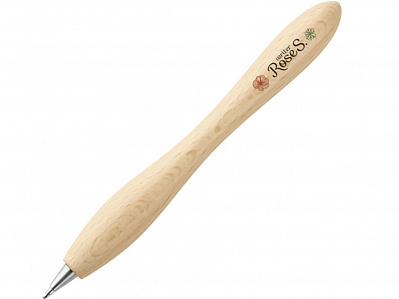 Шариковая ручка из дерева WOODY (Натуральный светлый)